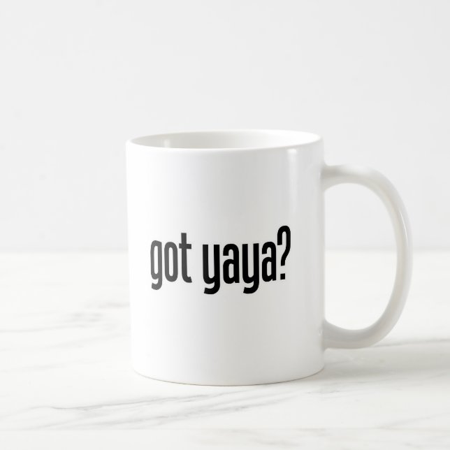 got yaya kaffeetasse (Rechts)