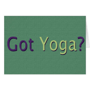 Got Yoga?