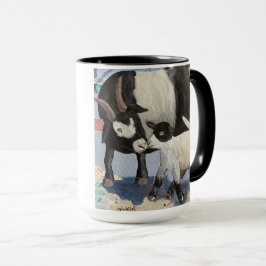 Got Ziege? 'Nose Kiss 4 Mama' Ziegen Tasse