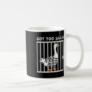 Got Zu Albern Gänse Spaß Meme Kaffeetasse