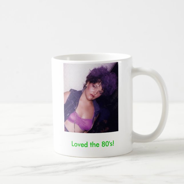 Got zur Liebe die Achtzigerjahre! Kaffeetasse (Rechts)