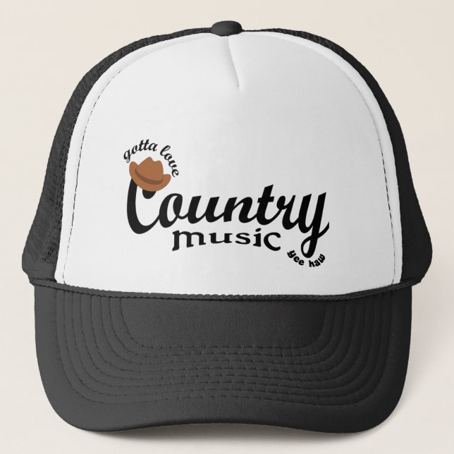 got zur LiebeCountrymusik Truckerkappe (Vorderseite)