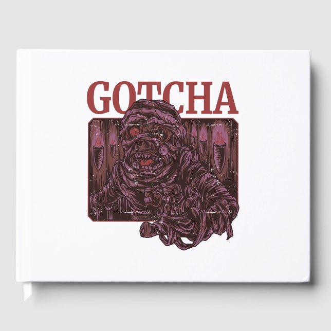 GOTCHA GÄSTEBUCH (Vorderseite)