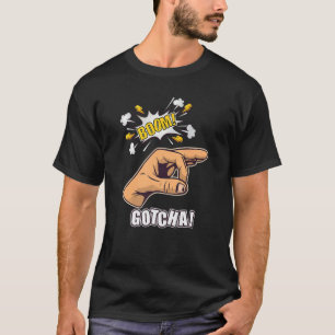 Gotcha Ok Sign Finger Circle Hand Meme Premium T-Shirt