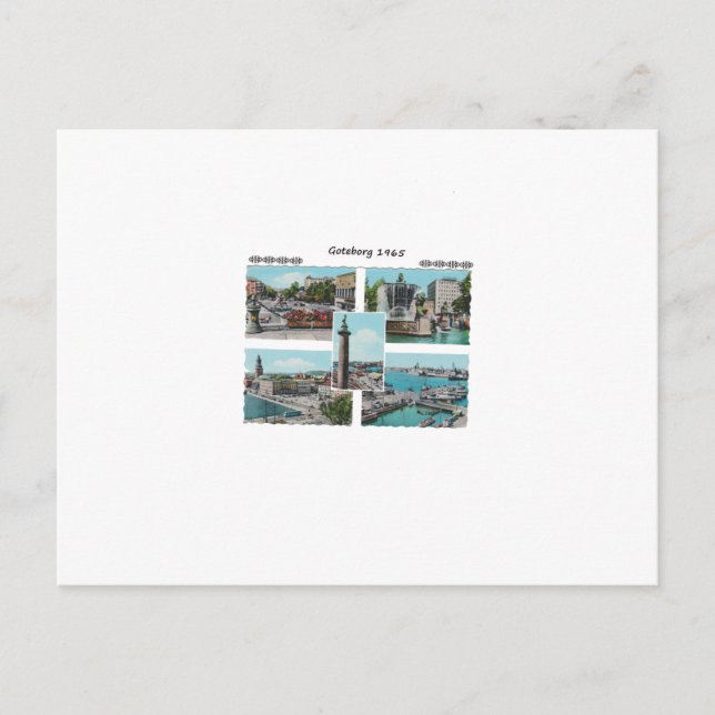 Goteborg 1965 postkarte (Vorderseite)