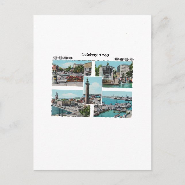 Goteborg 1965 postkarte (Vorderseite)