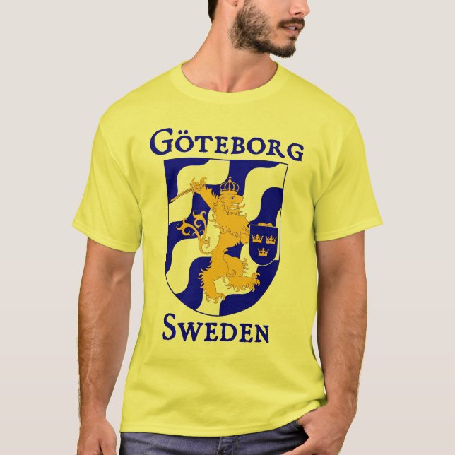 Göteborg (Gothenburg), Schweden (Sverige) T-Shirt (Vorderseite)