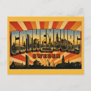Göteborg Schweden Feskekôrka Postkarte