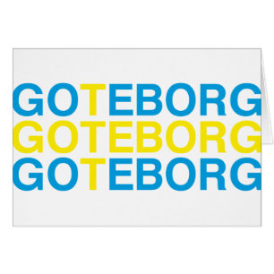 GOTEBORG Schwedische Flagge