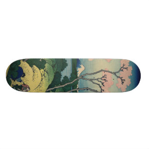 Goten-yama Hill Hokusai Japanisch Fine Art Skateboard