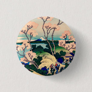 Goten-Yama-Hügel, Shinagawa auf dem Tokaido Japani Button