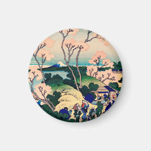 Goten-Yama-Hügel, Shinagawa auf dem Tokaido Japani Magnet