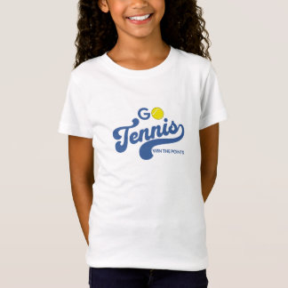 GoTennis in Blue Girls' T - Shirt