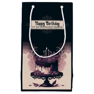 Goth Anniversaire Sac cadeau - Gâteau d'anniversai