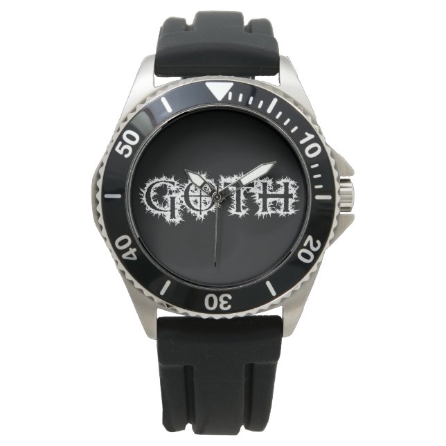 Goth Armbanduhr (Vorderseite)