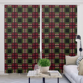 Goth Art Nouveau Rose und Dahlia Reds