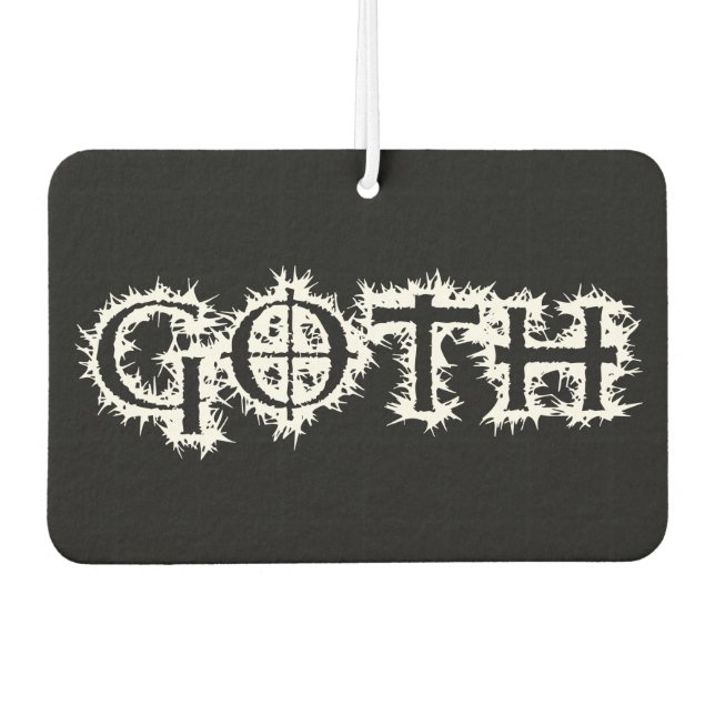 Goth Autolufterfrischer (Vorderseite)