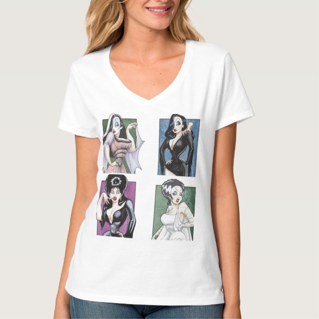 Goth Babe T-Shirt (Vorderseite)