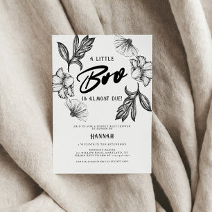 Goth Baby Dusche Tattoo Blume Einladung