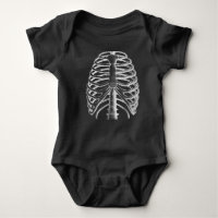 Goth Baby-Kleidung - Goth miserabeles Skeleton