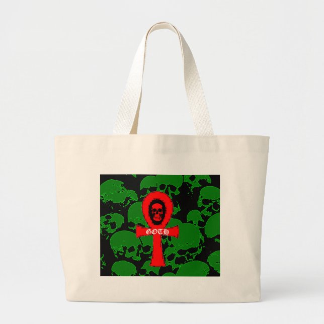 Goth Bag Jumbo Stoffbeutel (Vorne)