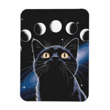 Goth Black Cat, Goth Gift, Hexenhour Black Cat