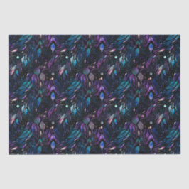 Goth Boho Glitzer Pattern Tissue Paper Seidenpapier