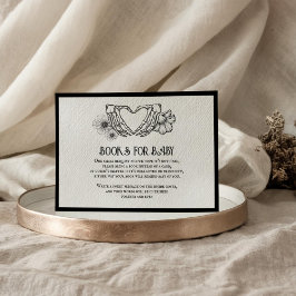 Goth Books for Baby Shooting Skull & Blume Begleitkarte