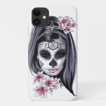 Goth Candy Skull Skeleton Girl