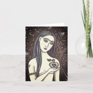 GOTH EVE, DUNKELSEITE VON EDEN, APPLE & SERPENT Bl Karte