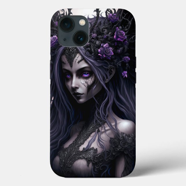 Goth Fairy Dark Fantasy Art Case-Mate iPhone Case (Rückseite)