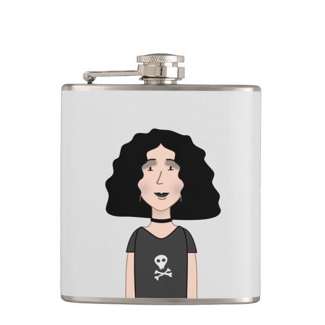 Goth Flachmann (Vorderseite)