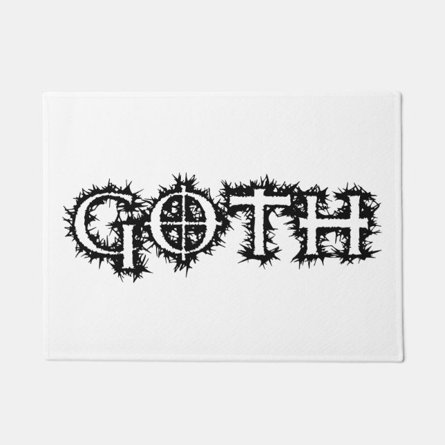 Goth Fußmatte (Vorderseite)