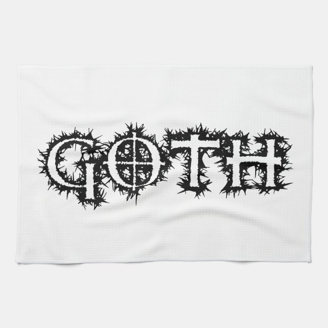 Goth Geschirrtuch (Horizontal)