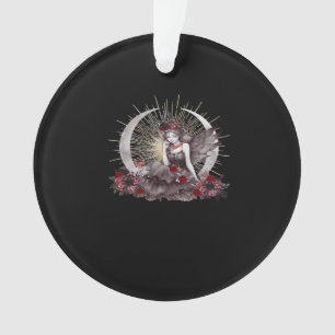 Goth Girl Whimsigoth Classic Ornament