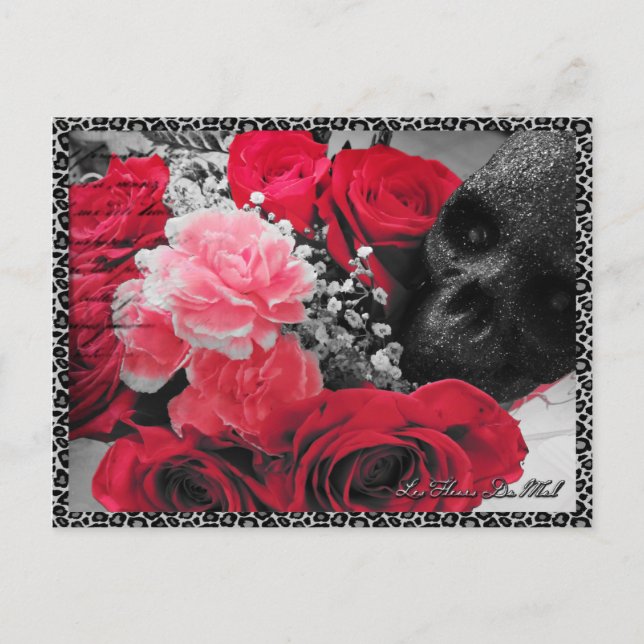 Goth Glam Postkarte (Vorderseite)