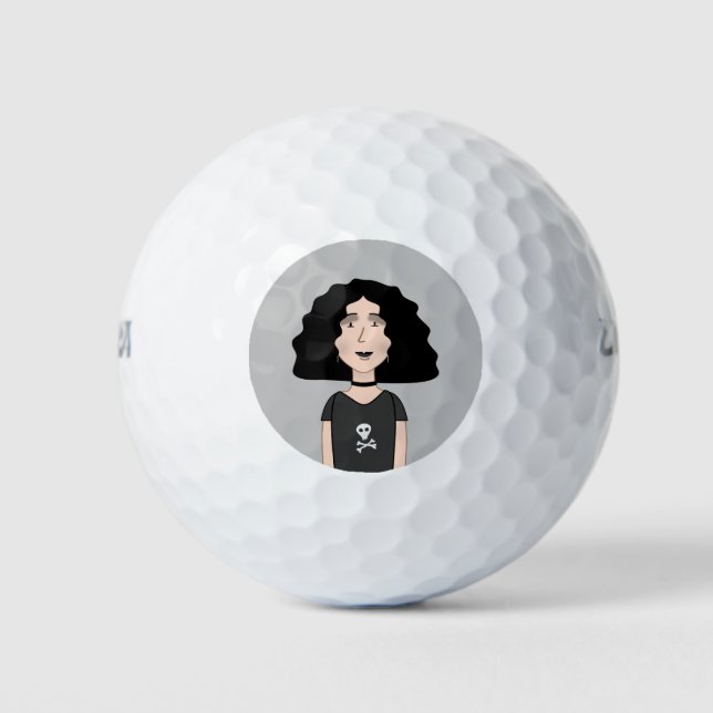 Goth Golfball (Vorderseite)