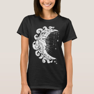 Goth Gothic Horror Occult Emo Ästhetik Moon Spir T-Shirt