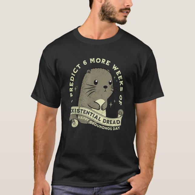 Goth Groundhog Day T-Shirt (Vorderseite)