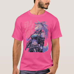 Goth Grunge Demon Anime Furry Wolf Horror Alt Aest T-Shirt