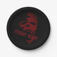 Goth Halloween Skeleton Skull Red Black