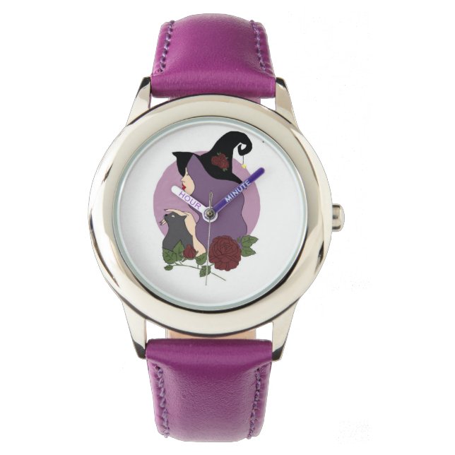 Goth Hexe Women's Watch Armbanduhr (Vorderseite)