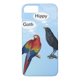 Goth Hippie Lustiger iPhone 7 Hülle