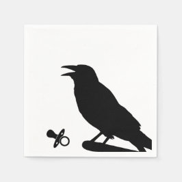 Goth-Horror-Kinderdusche Serviette