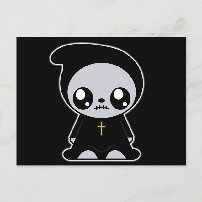 Goth Kawaii Postkarte (Vorderseite)