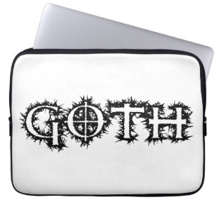 Goth Laptopschutzhülle