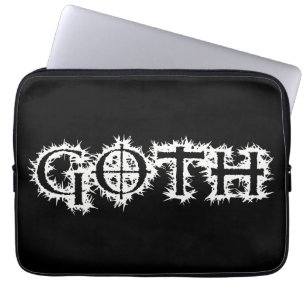 Goth Laptopschutzhülle