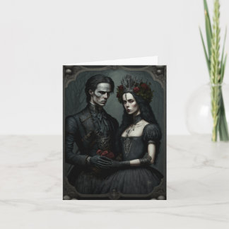 Goth Liebhaber Valentinskarte Karte