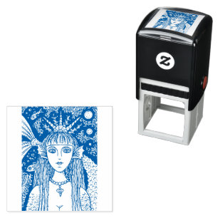 GOTH MEERJUNGFER, SCHWARZE MEERESSIRENE FANTASIE W PERMASTEMPEL