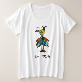 Goth Moth Plus Taille Tee